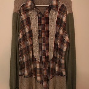Gimmick cardigan